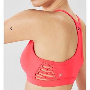 Fabletics Lace-UP Medium Support Bra
